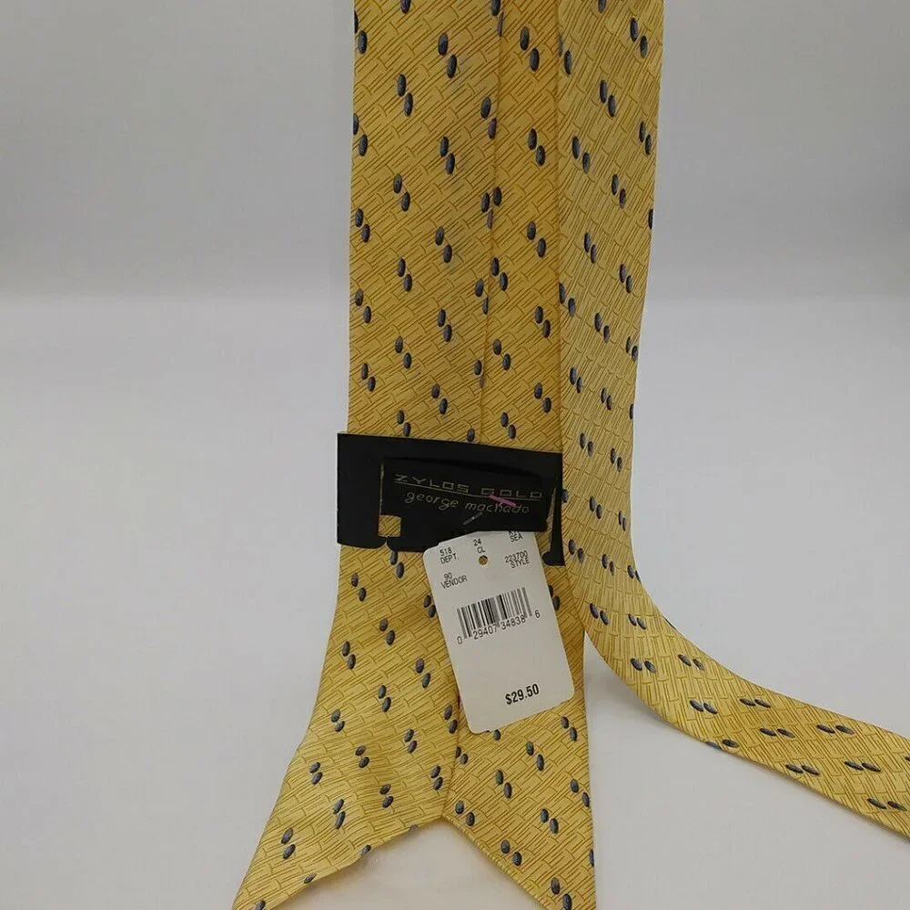 George Machado Zylos Gold Tie